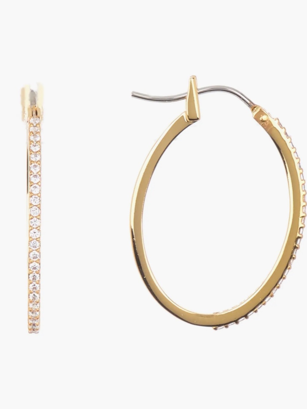 Nordstrom Pavé Hoop Earrings